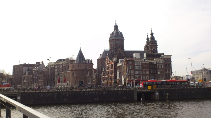 St Nicolaaskerk from a distance (it's difficult to get it into a photo otherwise)